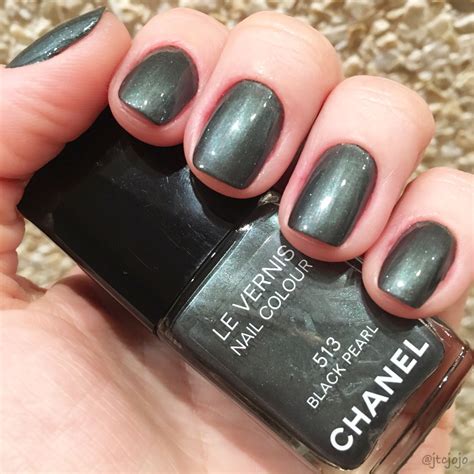 buy chanel black pearl nail polish|discontinued chanel nail polish colors.